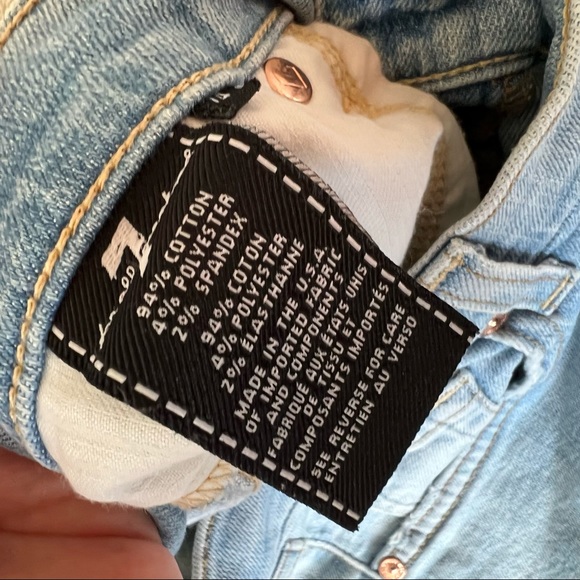 7 for all mankind jeans. Skinny Boyfriend fit. Size 24. - Picture 7 of 9